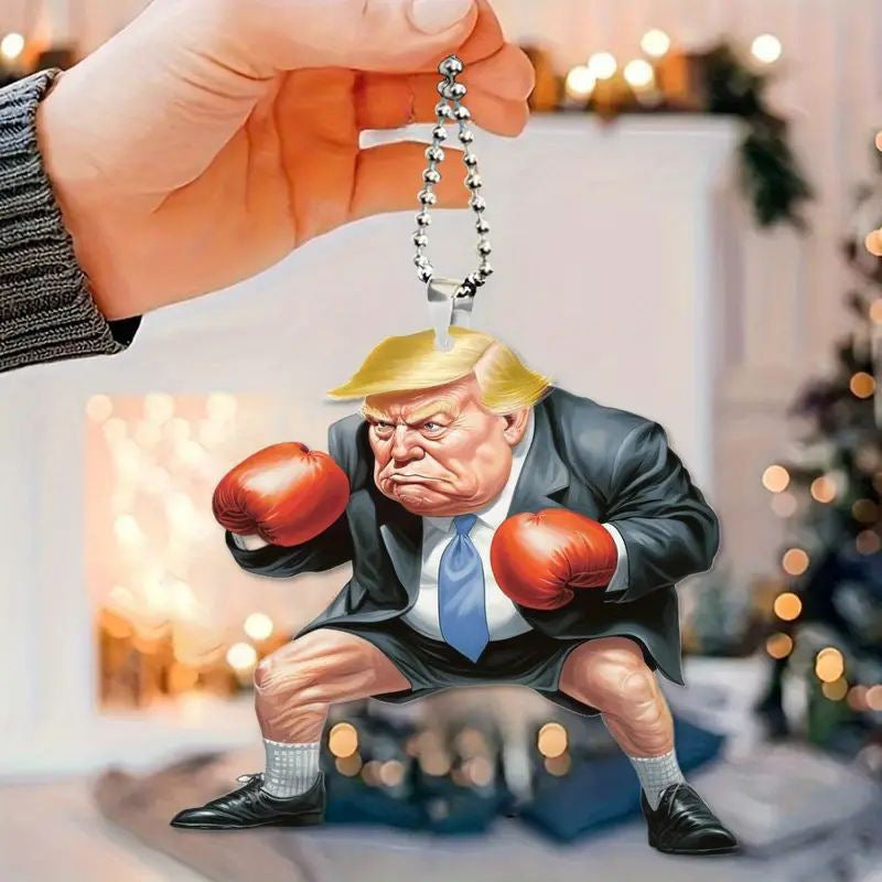 Car Decoration Pendant Trump Car Rearview Mirror Decoration Pendant