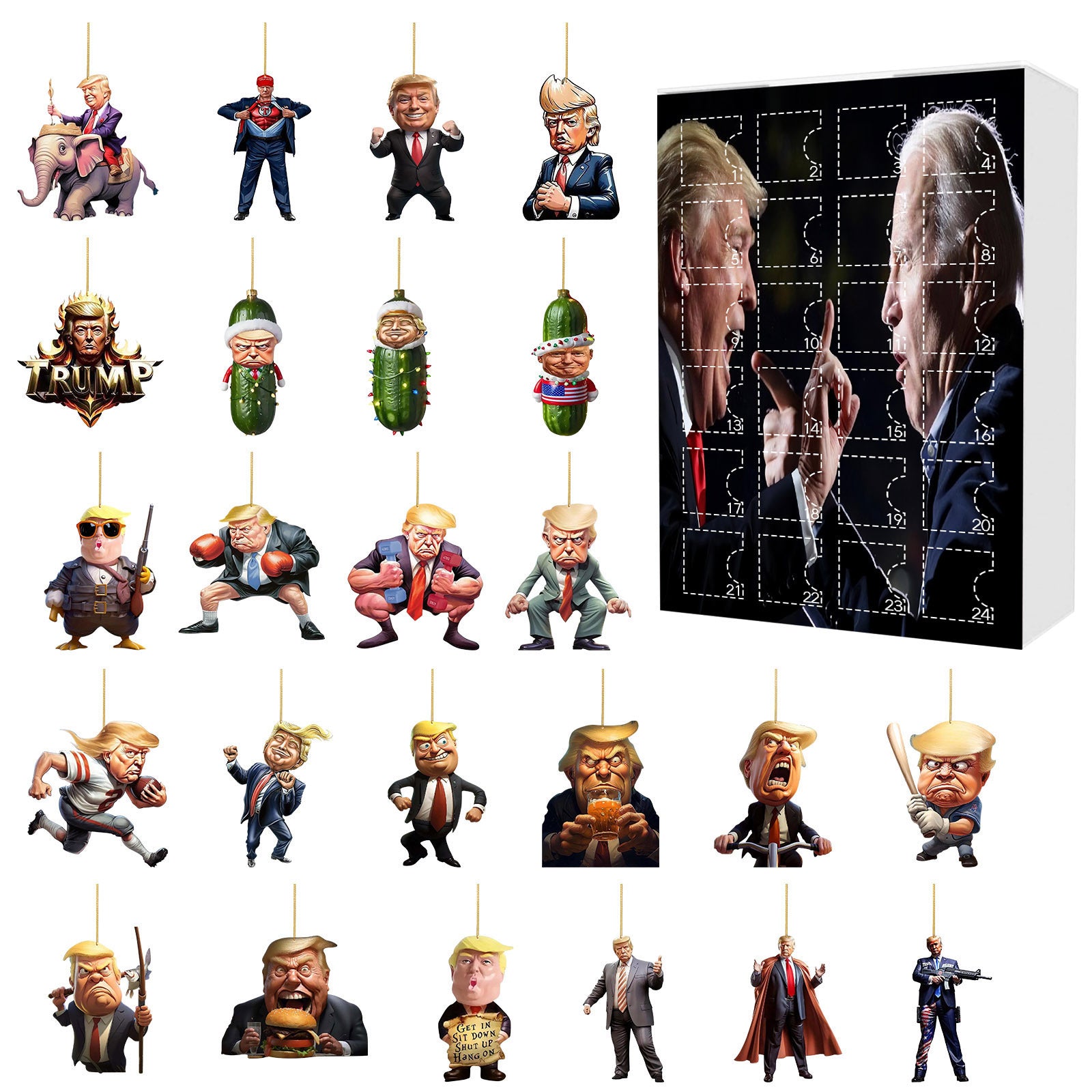 Christmas Countdown 24 Days Calendar Blind Box