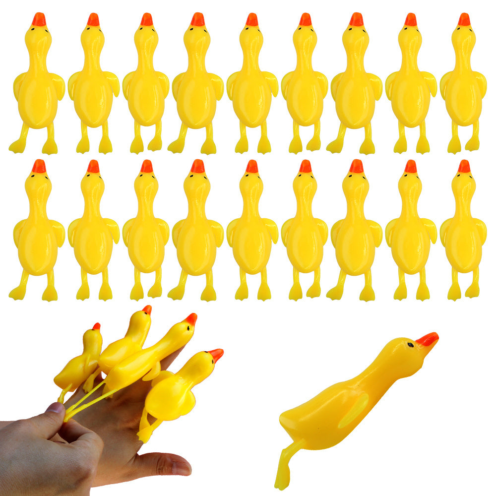 18 Sets Of Catapult Chicken Toys, Decompression Toys, Holiday Gifts, Children's Toys
