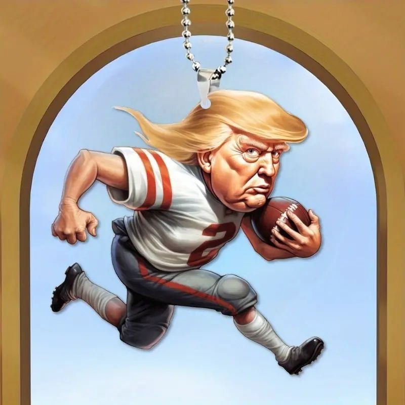 Car Decoration Pendant Trump Car Rearview Mirror Decoration Pendant