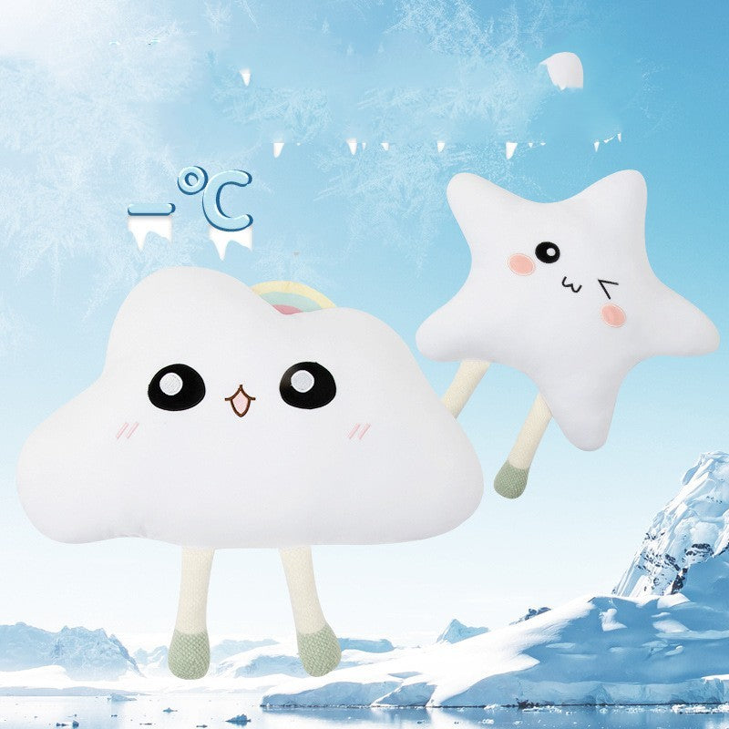 Nylon Silk Star Pillow Super Soft Cloud Cushion